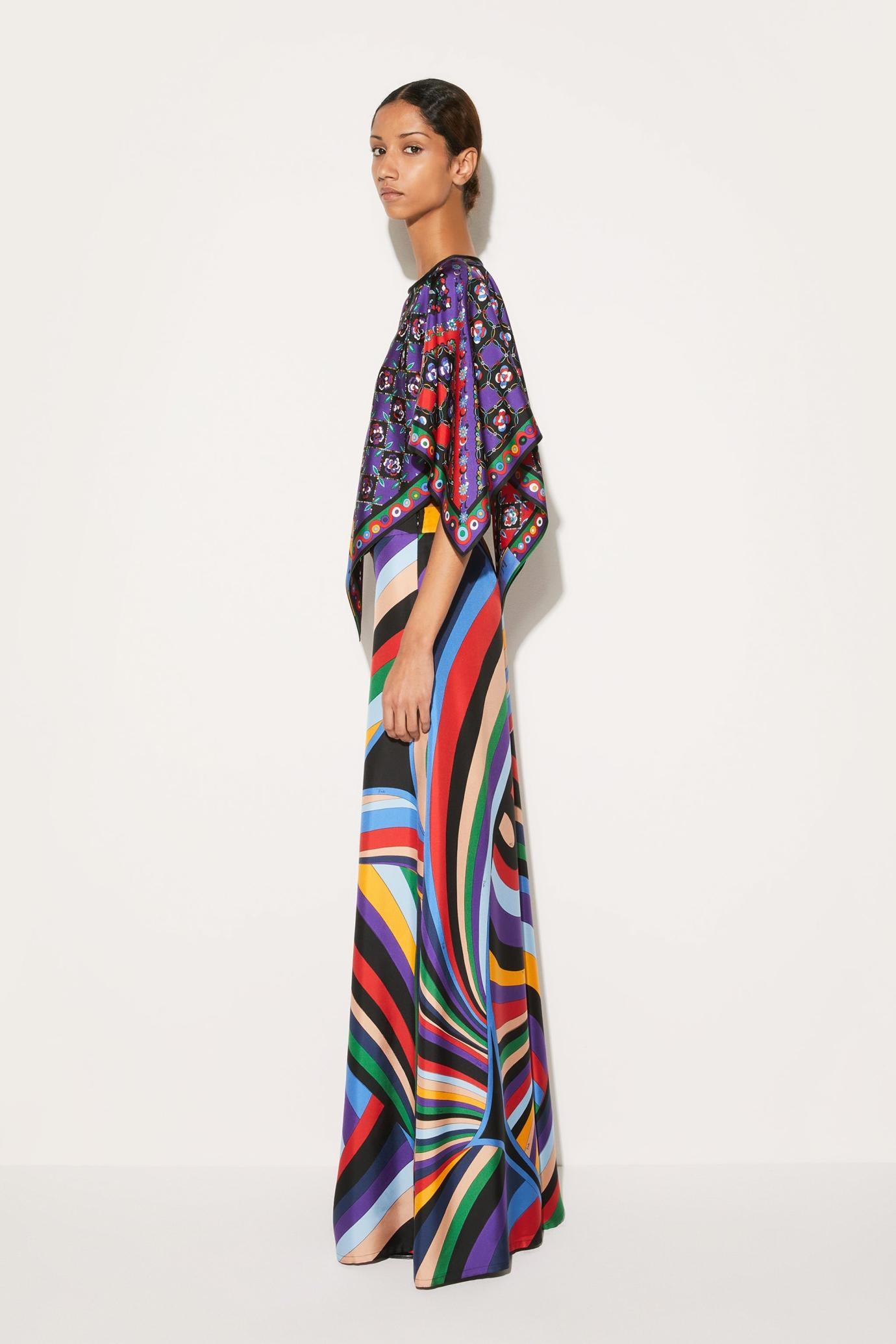 PUCCI Tops And Shirts | Women Festa And Onde-Print Kaftan Top