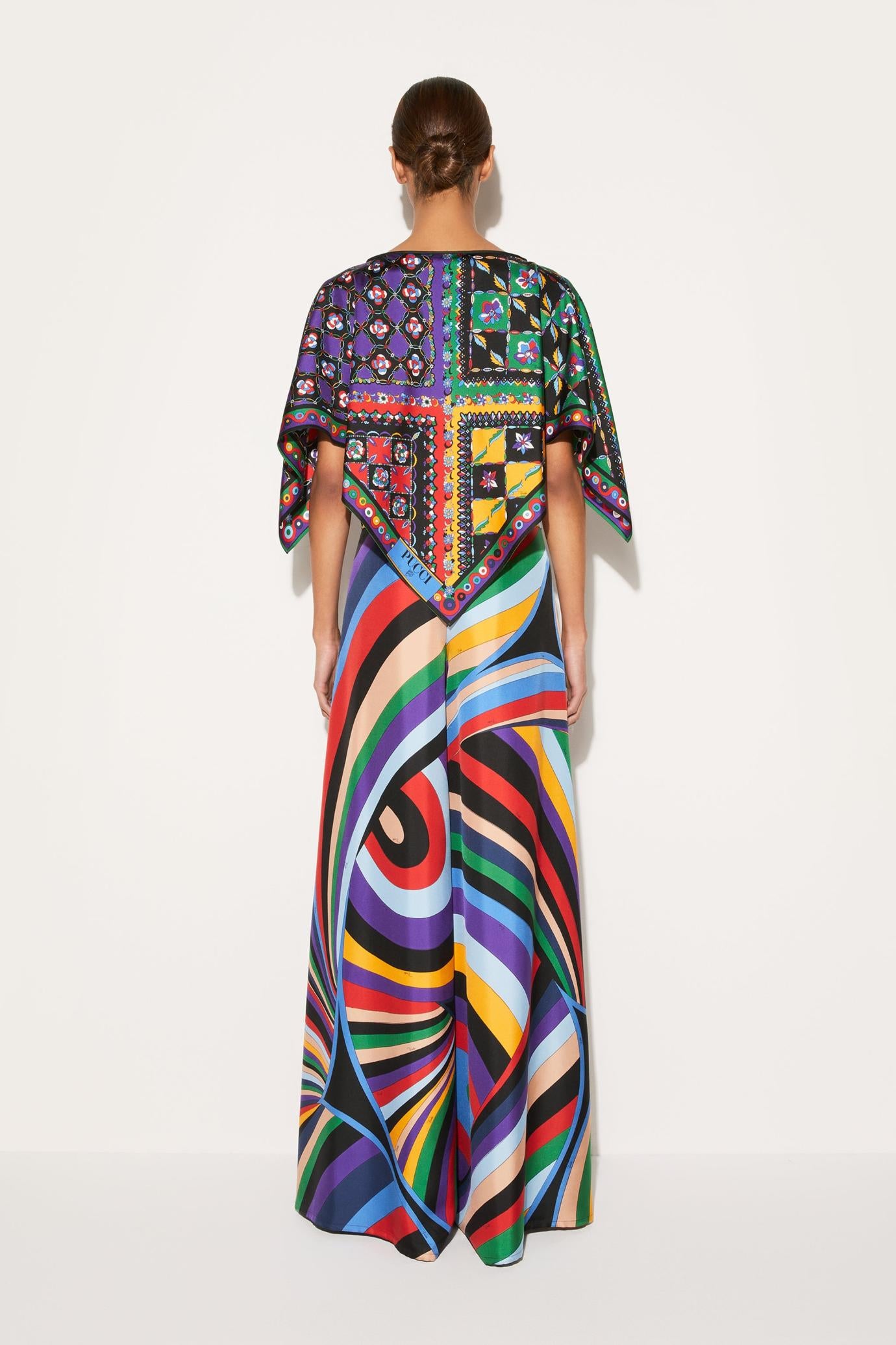 PUCCI Tops And Shirts | Women Festa And Onde-Print Kaftan Top