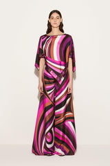 PUCCI Tops And Shirts | Women Iride And Struzzo-Print Kaftan Top