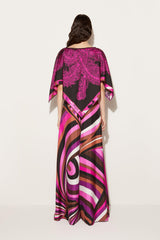 PUCCI Tops And Shirts | Women Iride And Struzzo-Print Kaftan Top