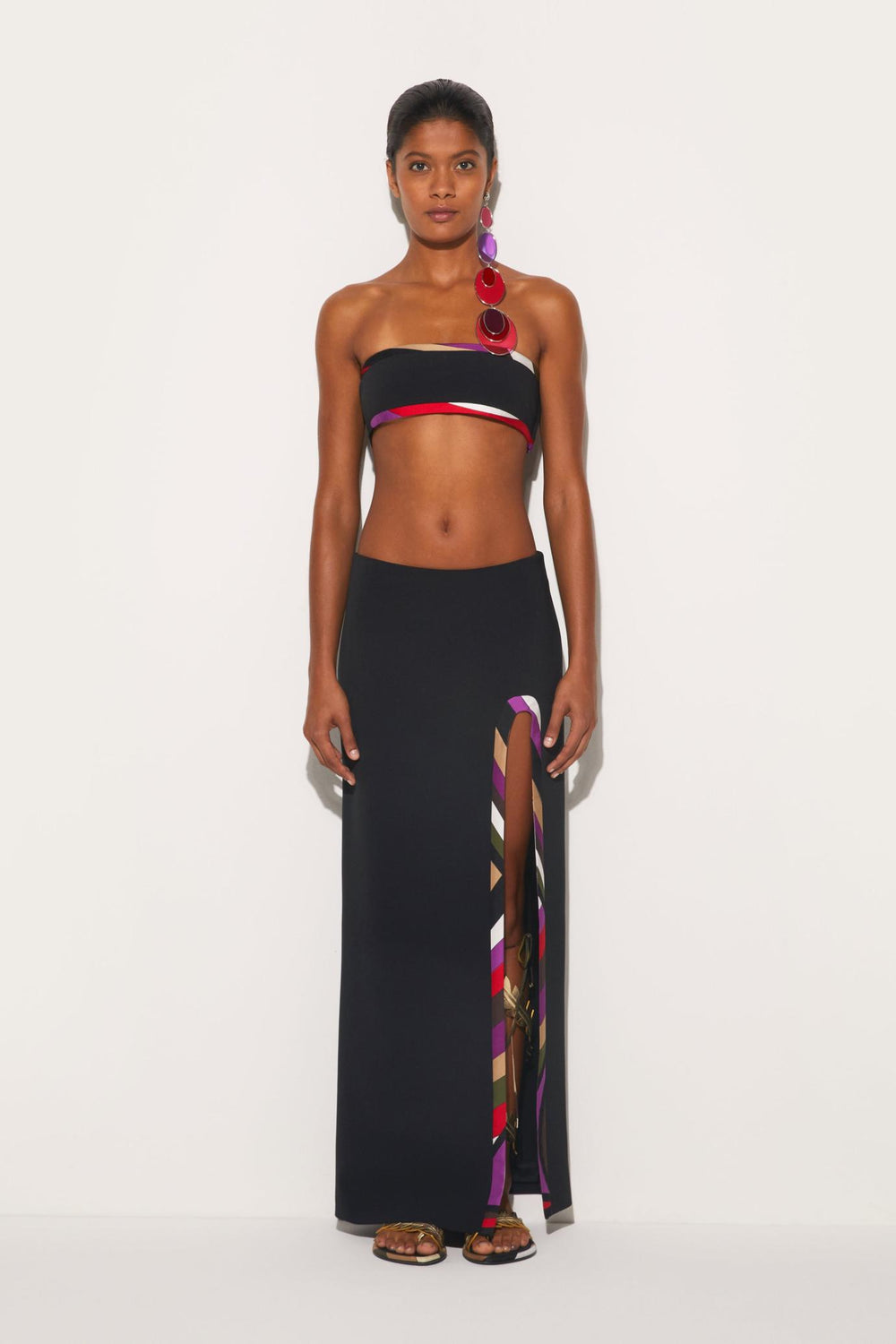 PUCCI Tops And Shirts | Women Iride-Print Bandeau