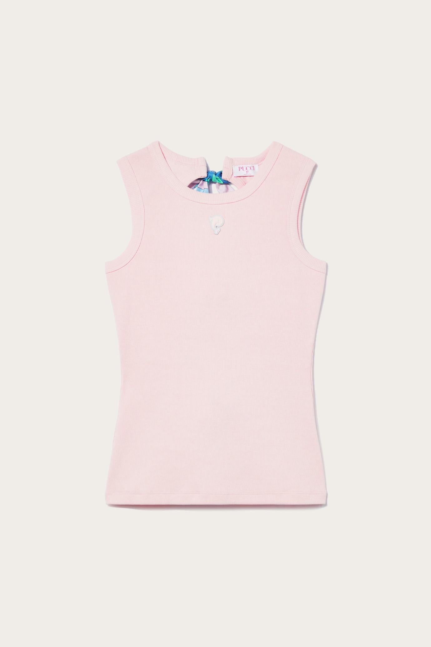 PUCCI Tops And Shirts | Women Iride-Print Cut-Out Tank Top