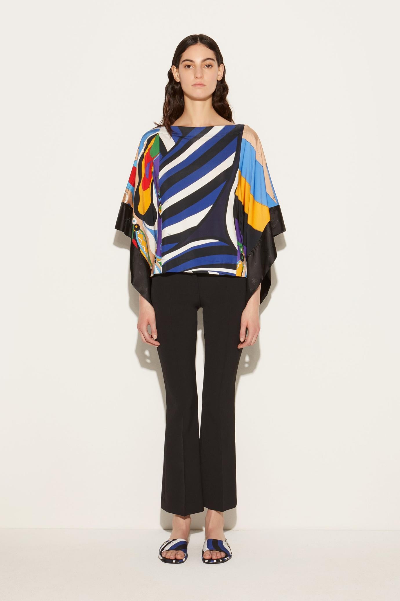 PUCCI Tops And Shirts | Women Iride-Print Kaftan Top