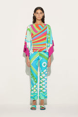 PUCCI Tops And Shirts | Women Iride-Print Kaftan Top