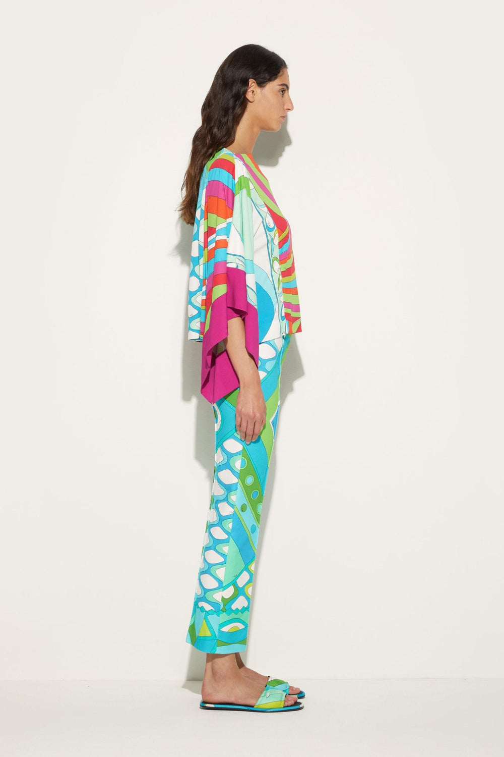 PUCCI Tops And Shirts | Women Iride-Print Kaftan Top