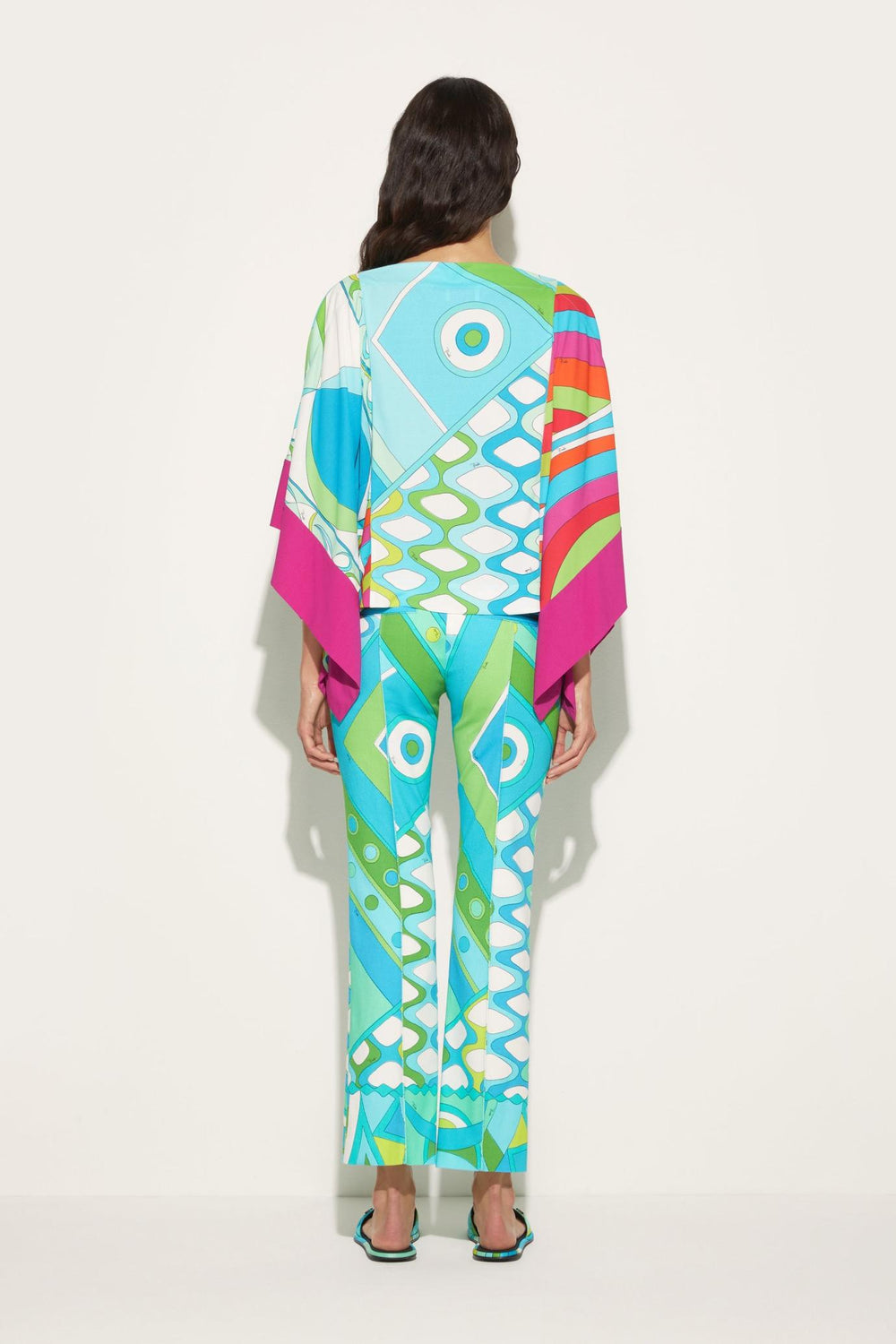 PUCCI Tops And Shirts | Women Iride-Print Kaftan Top