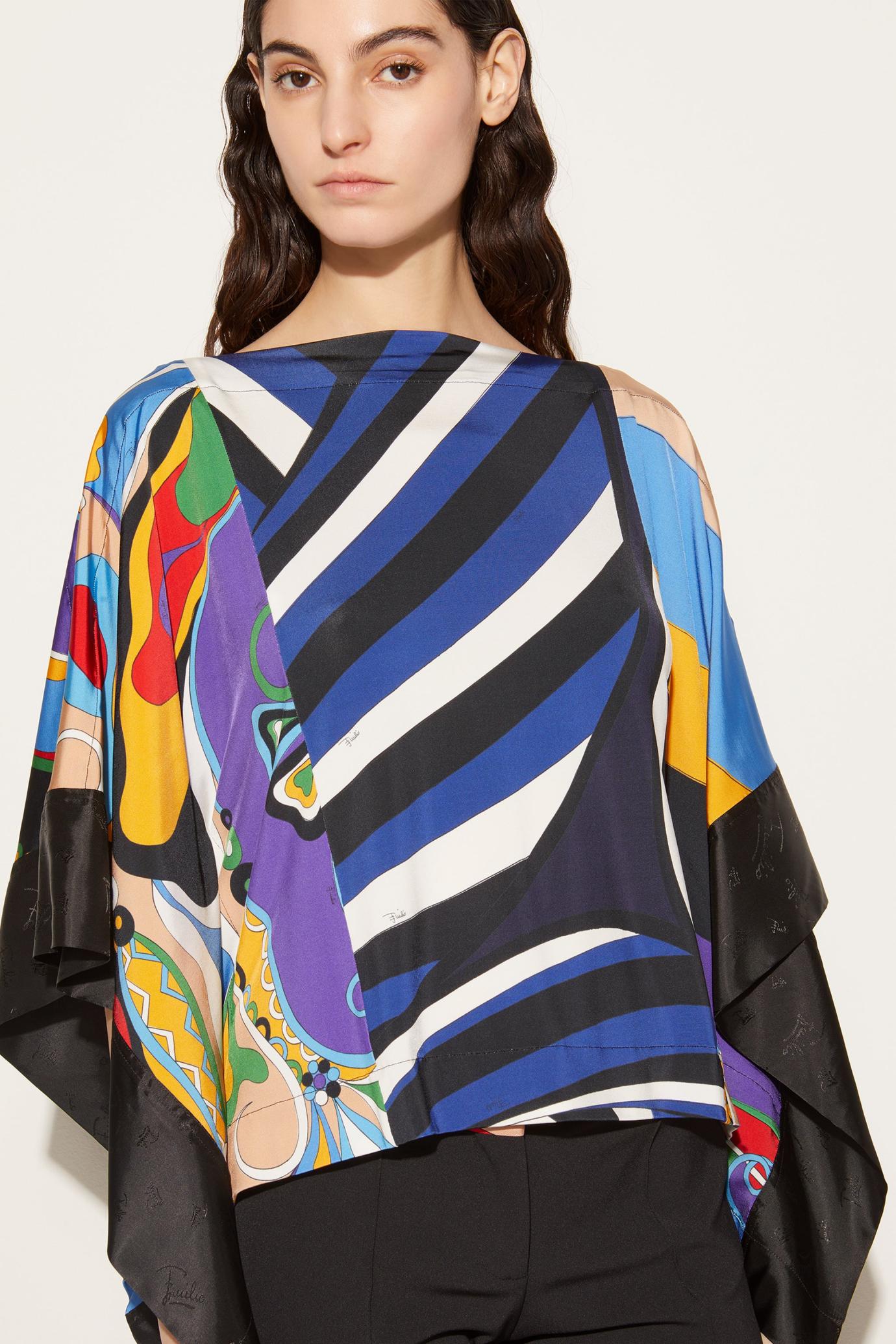PUCCI Tops And Shirts | Women Iride-Print Kaftan Top