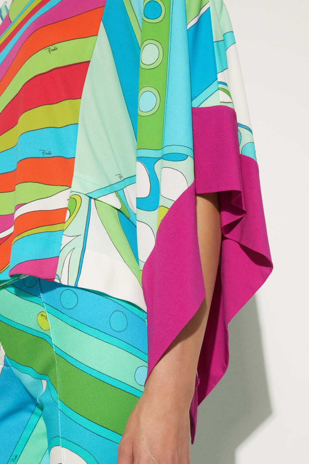 PUCCI Tops And Shirts | Women Iride-Print Kaftan Top