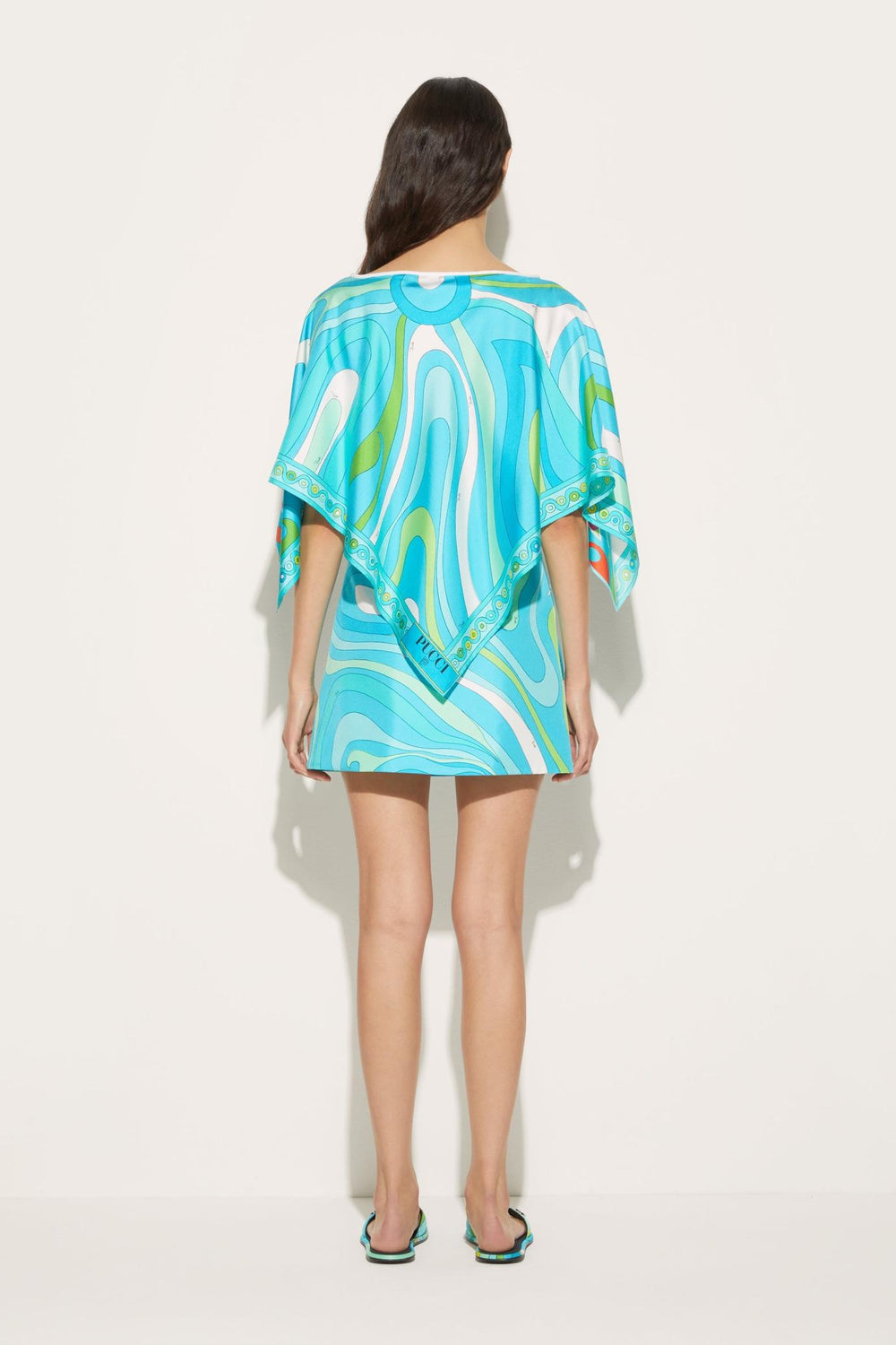 PUCCI Tops And Shirts | Women Iride-Print Silk Top