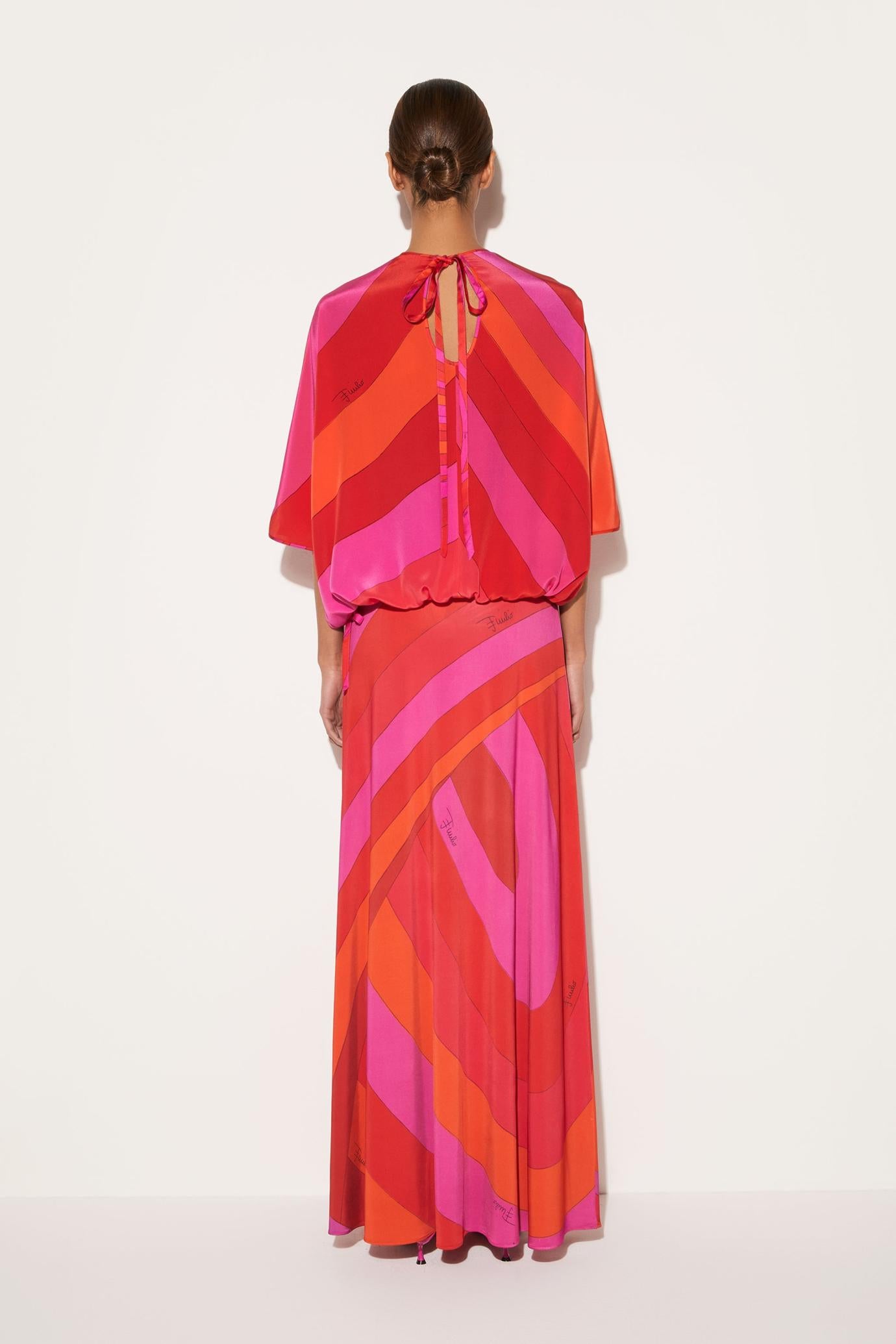 PUCCI Tops And Shirts | Women Iride-Print Silk Top