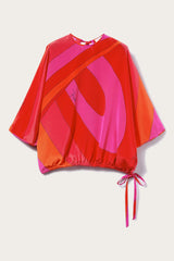 PUCCI Tops And Shirts | Women Iride-Print Silk Top