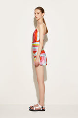 PUCCI Tops And Shirts | Women Iride-Print Silk-Twill Camisole