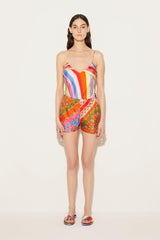 PUCCI Tops And Shirts | Women Iride-Print Silk-Twill Top