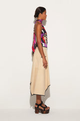 PUCCI Tops And Shirts | Women Iride-Print Silk-Twill Top