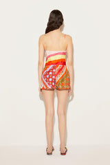 PUCCI Tops And Shirts | Women Iride-Print Silk-Twill Top