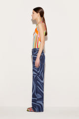PUCCI Tops And Shirts | Women Iride-Print Tank Top