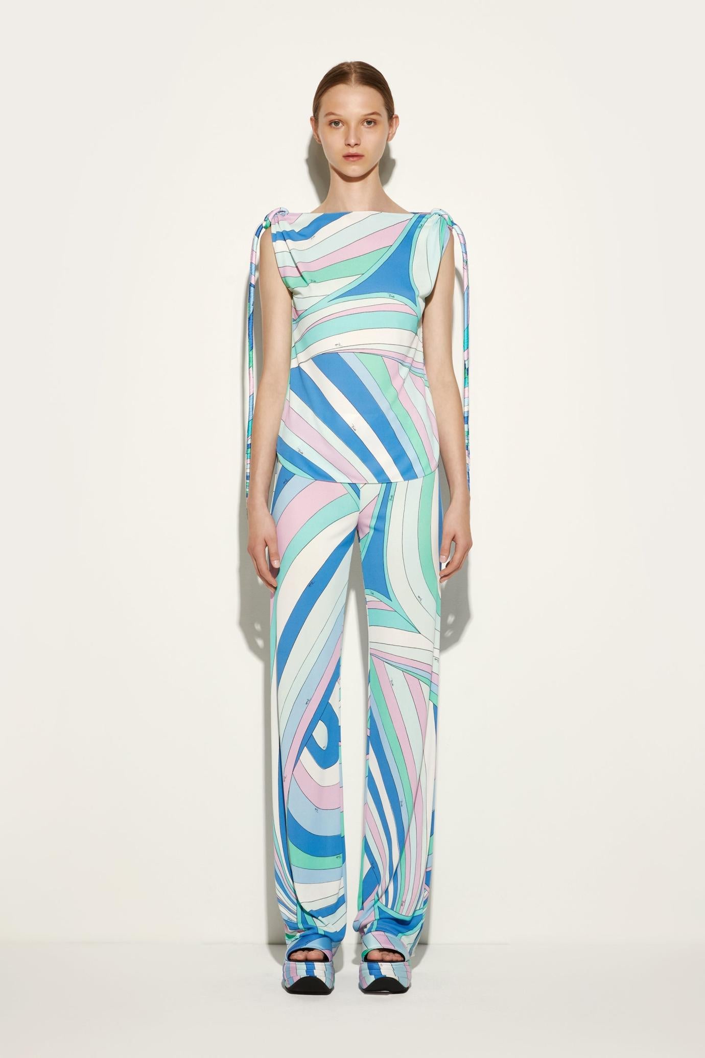 PUCCI Tops And Shirts | Women Iride-Print Top