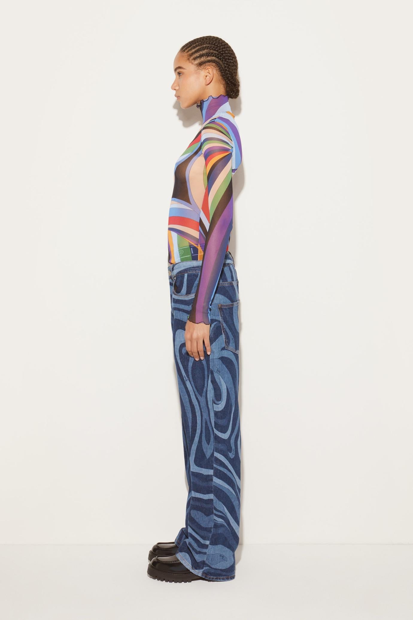 PUCCI Tops And Shirts | Women Iride-Print Top