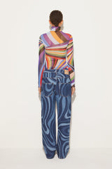 PUCCI Tops And Shirts | Women Iride-Print Top