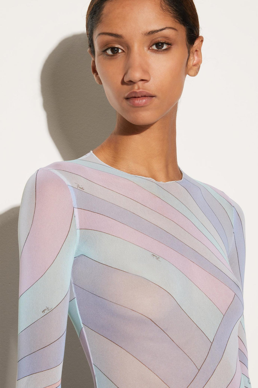 PUCCI Tops And Shirts | Women Iride-Print Top