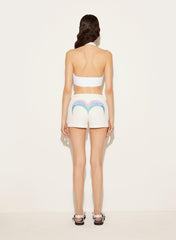 PUCCI Tops And Shirts | Women Lace-Up Crop Top