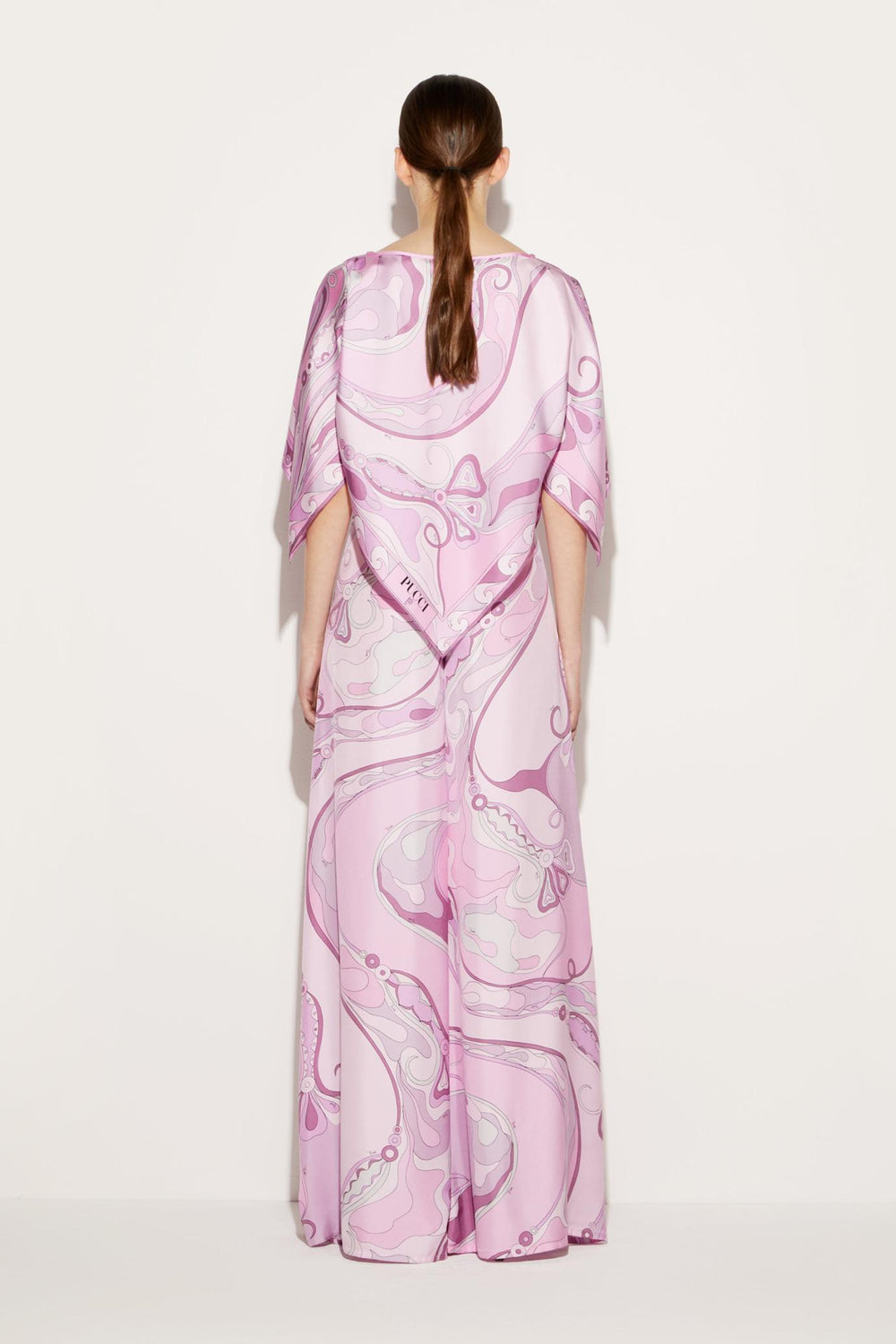 PUCCI Tops And Shirts | Women Marmo And Orchidee-Print Silk-Twill Top