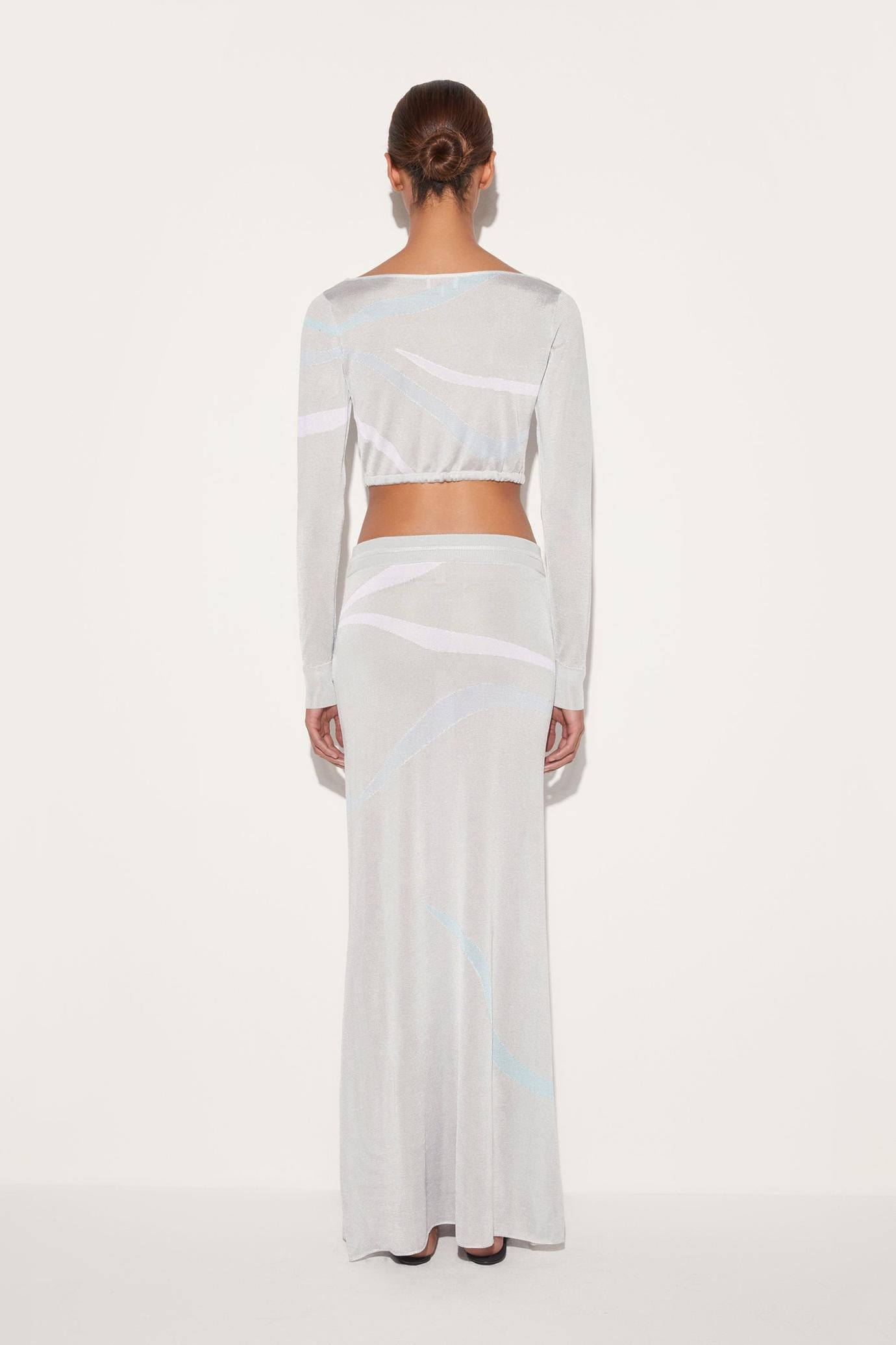 PUCCI Tops And Shirts | Women Marmo-Jacquard Crop Top