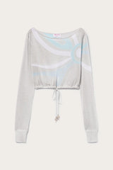 PUCCI Tops And Shirts | Women Marmo-Jacquard Crop Top