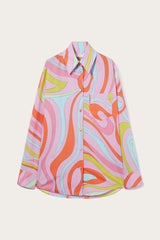 PUCCI Tops And Shirts | Women Marmo-Print Cotton Shirt