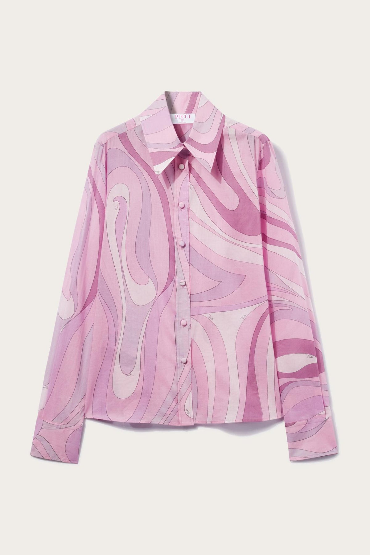 PUCCI Tops And Shirts | Women Marmo-Print Cotton Shirt