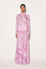 PUCCI Tops And Shirts | Women Marmo-Print Cotton Shirt