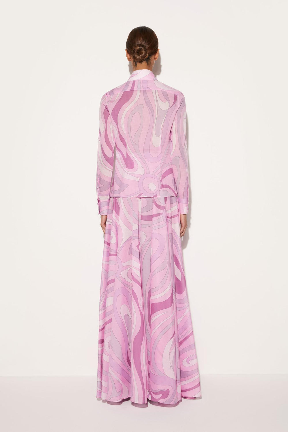 PUCCI Tops And Shirts | Women Marmo-Print Cotton Shirt