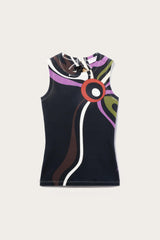 PUCCI Tops And Shirts | Women Marmo-Print Cut-Out Tank Top