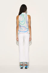 PUCCI Tops And Shirts | Women Marmo-Print Sleeveless Shirt
