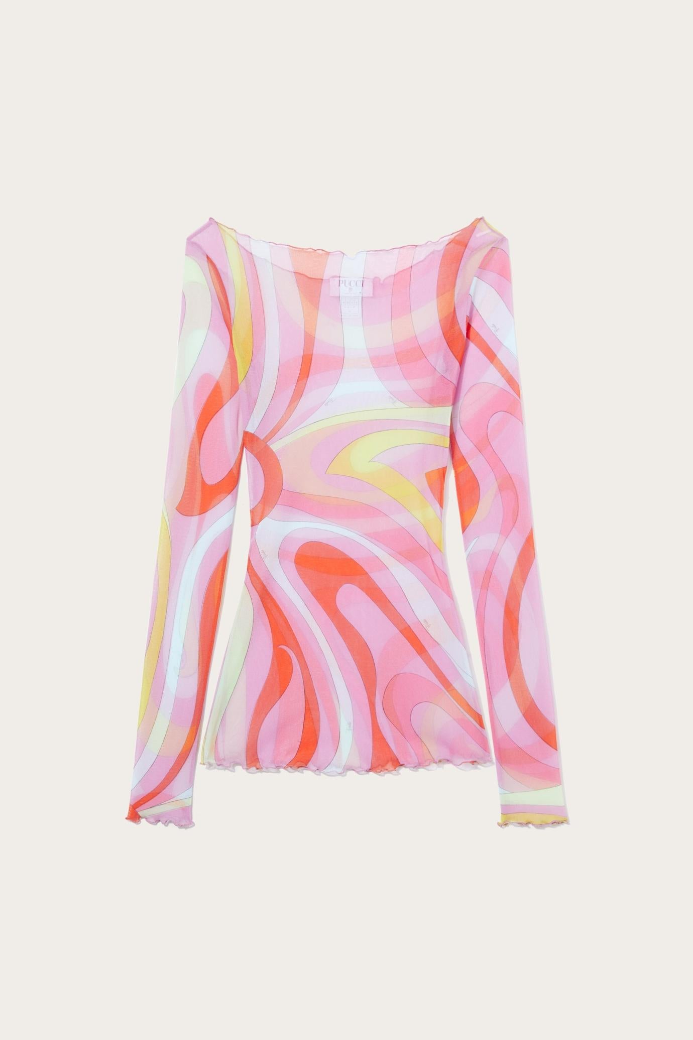 PUCCI Tops And Shirts | Women Marmo-Print Top