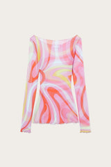 PUCCI Tops And Shirts | Women Marmo-Print Top