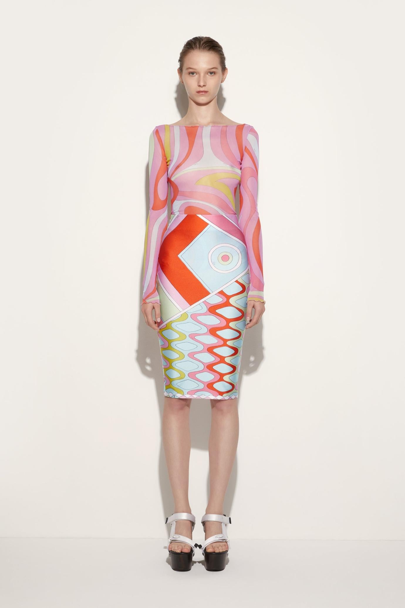 PUCCI Tops And Shirts | Women Marmo-Print Top