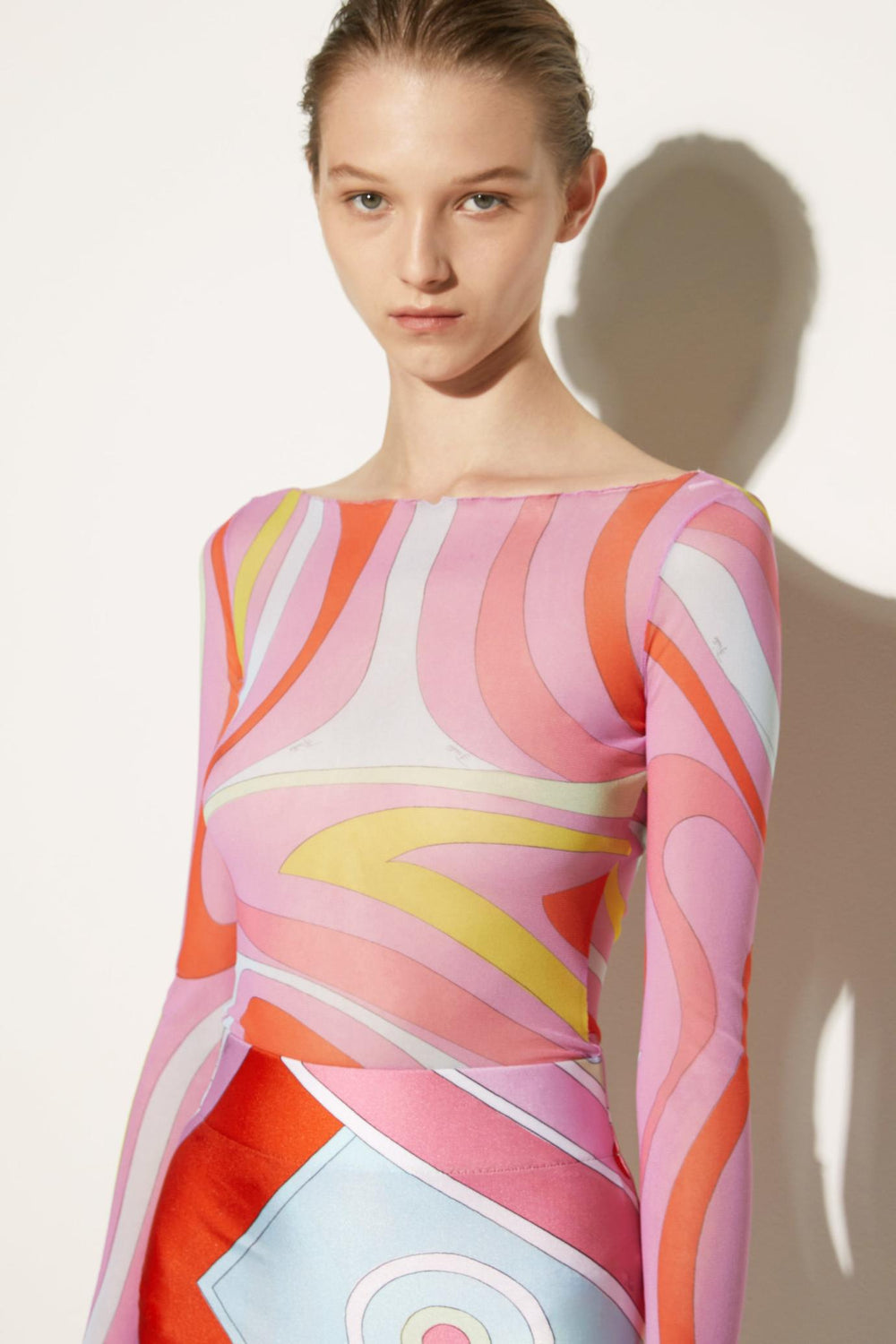 PUCCI Tops And Shirts | Women Marmo-Print Top