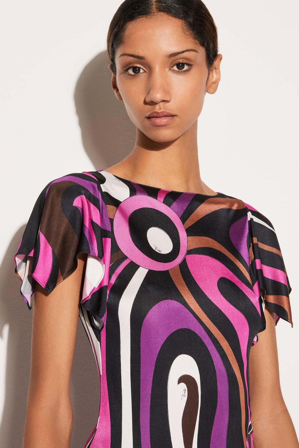 PUCCI Tops And Shirts | Women Marmo-Print Top