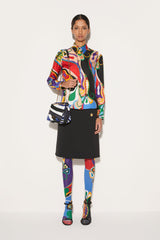 PUCCI Tops And Shirts | Women Orchidee-Print Silk-Twill Shirt