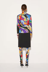 PUCCI Tops And Shirts | Women Orchidee-Print Silk-Twill Shirt