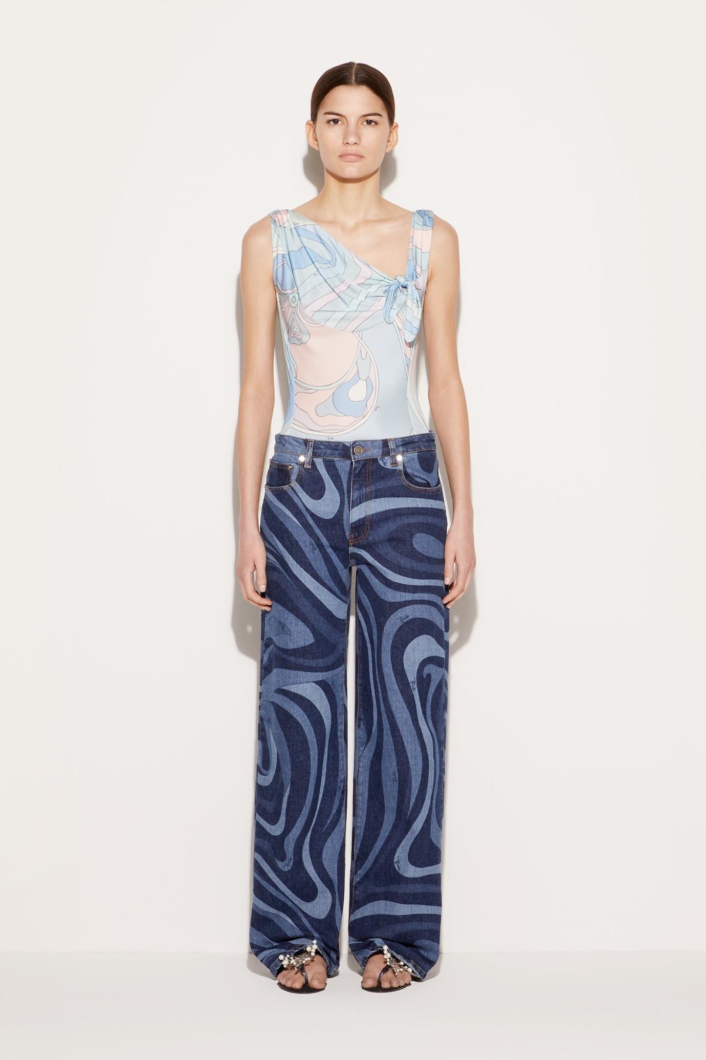 PUCCI Tops And Shirts | Women Orchidee-Print Top