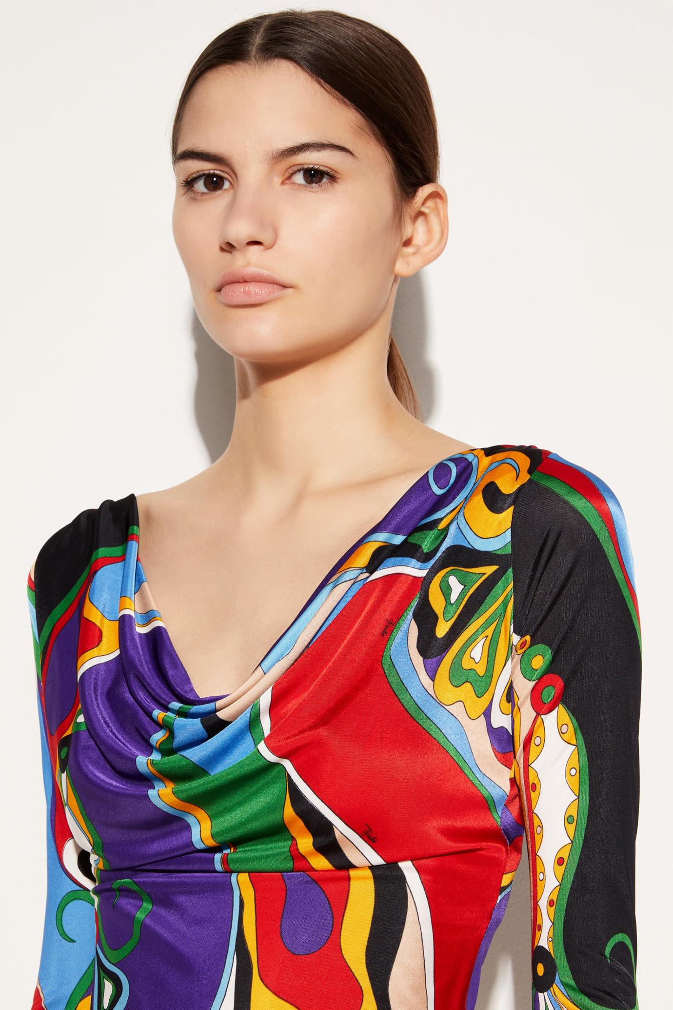 PUCCI Tops And Shirts | Women Orchidee-Print Top
