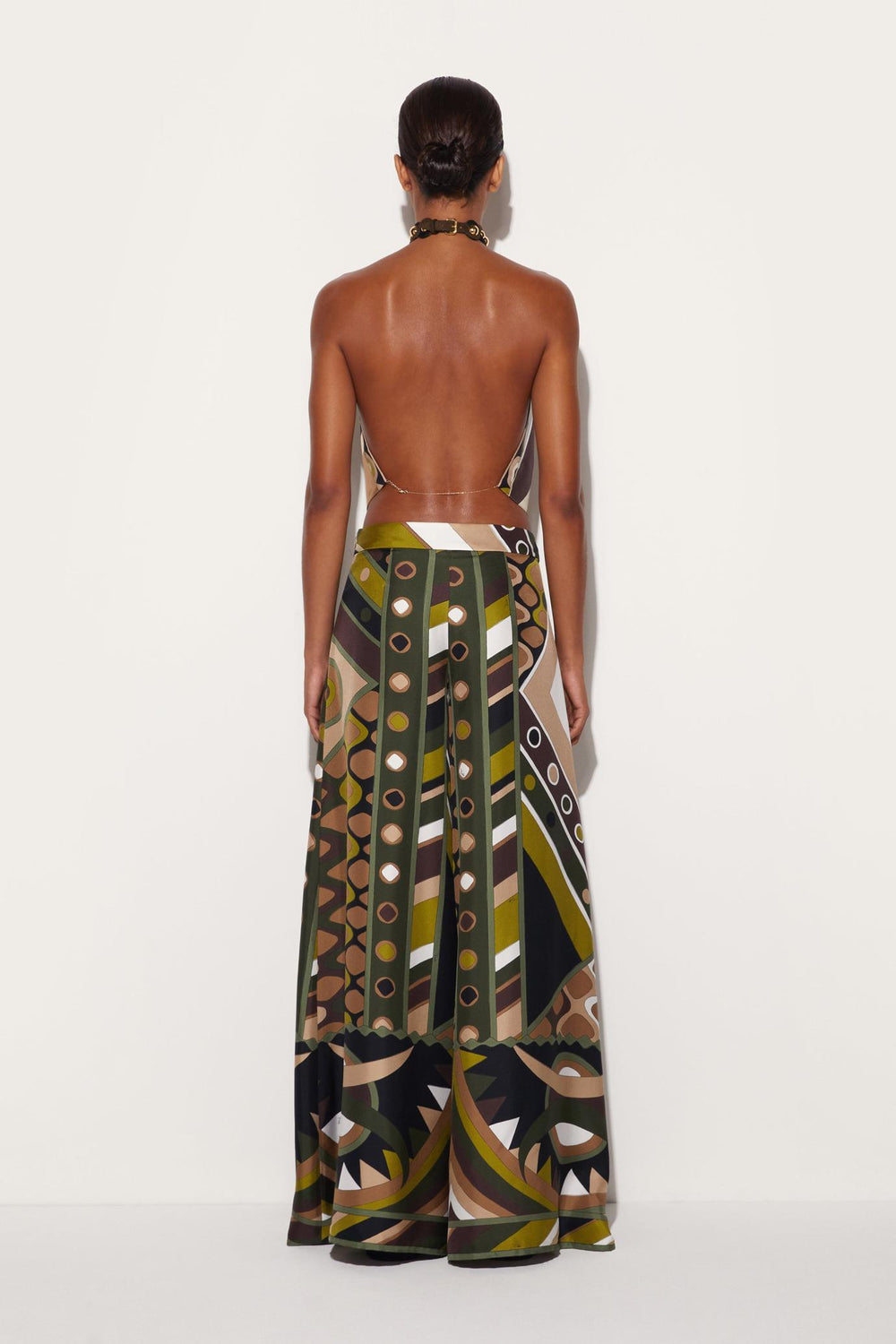 PUCCI Tops And Shirts | Women Pesci-Print Silk-Twill Top