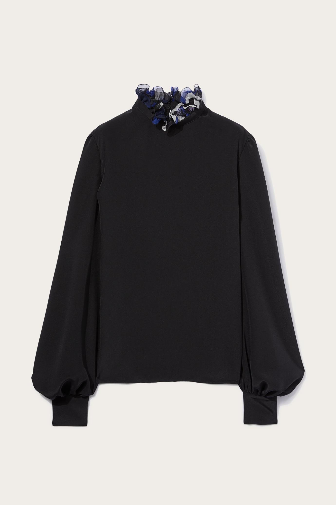 PUCCI Tops And Shirts | Women Ruffled Silk Top