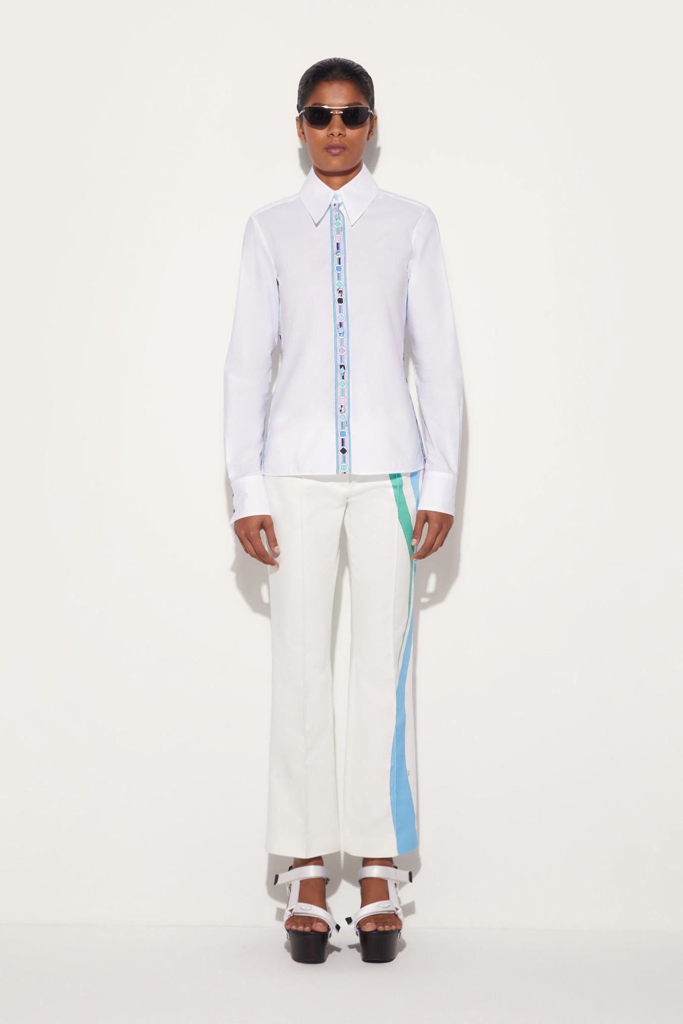 PUCCI Tops And Shirts | Women Vivara-Print Cotton Shirt