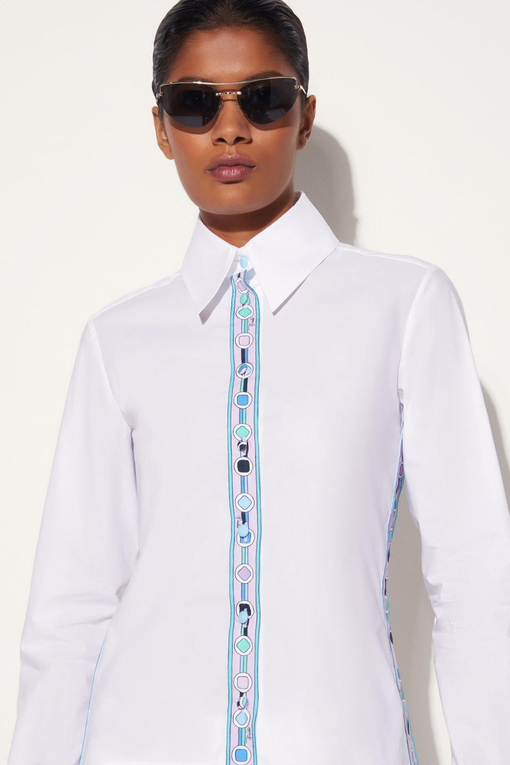 PUCCI Tops And Shirts | Women Vivara-Print Cotton Shirt
