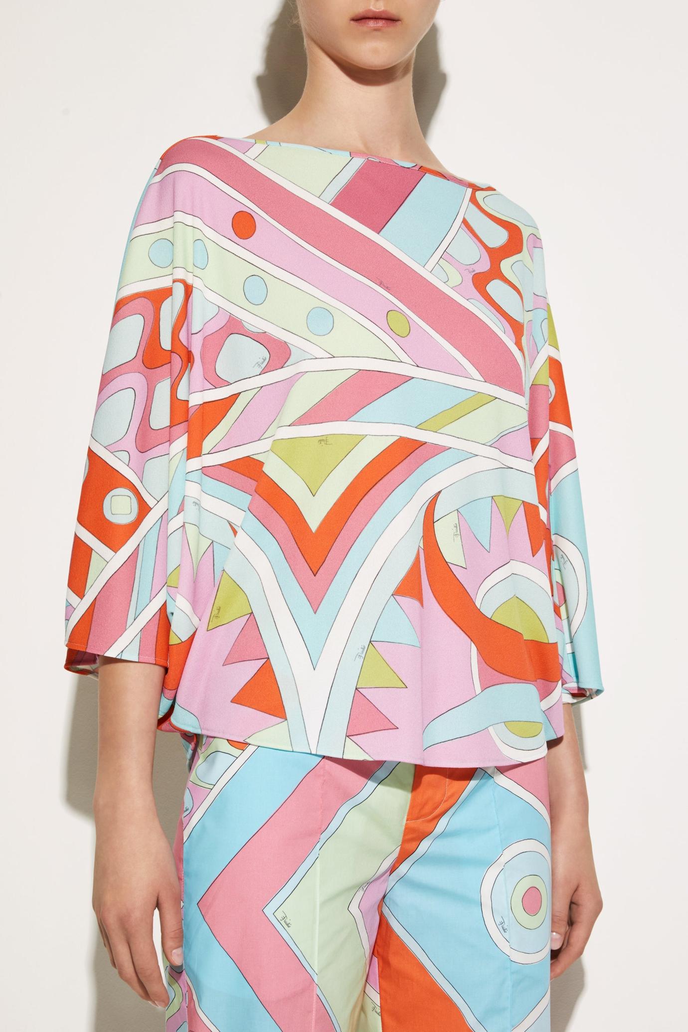 PUCCI Tops And Shirts | Women Vivara-Print Poncho