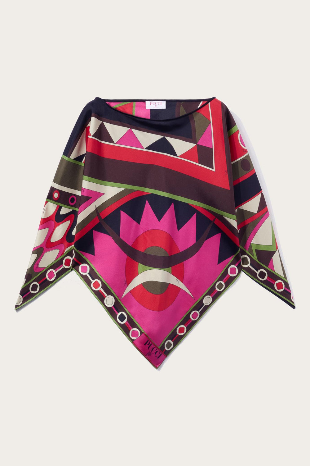 PUCCI Tops And Shirts | Women Vivara-Print Silk Top