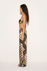 PUCCI Tops And Shirts | Women Vivara-Print Silk-Twill Bandeau